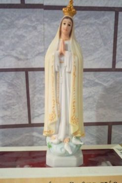 Đức Mẹ Fatima Gốm Sứ 15cm (1)