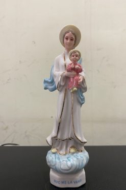 Đức Mẹ La Vang Gốm Sứ 16cm (3)