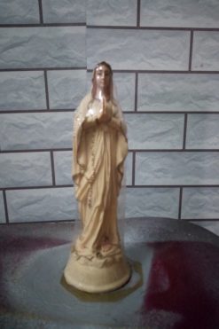 Đức Mẹ Lộ đức Màu Vàng 30cm (1)