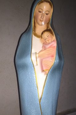 Đức Mẹ ôm Chúa 60cm Xanh (3)