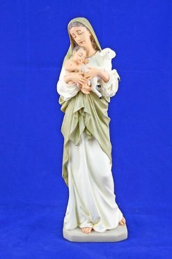 Đức Mẹ Bế Chúa Chiên Cao 32cm