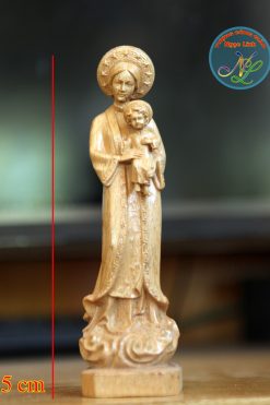 Tượng Đức Mẹ La Vang Cao 15cm 03