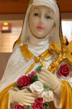 Tượng Thánh Teresa Chúa Hài đồng 30cm (1)