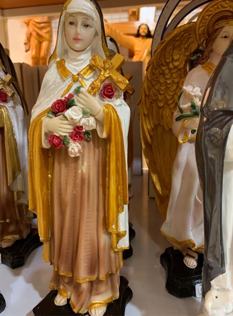 Tượng Thánh Teresa Chúa Hài đồng 30cm (2)