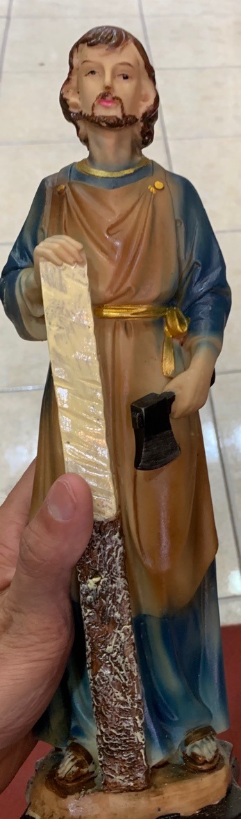 Tượng Thánh Giuse Cao 30cm Giả Cổ (4)