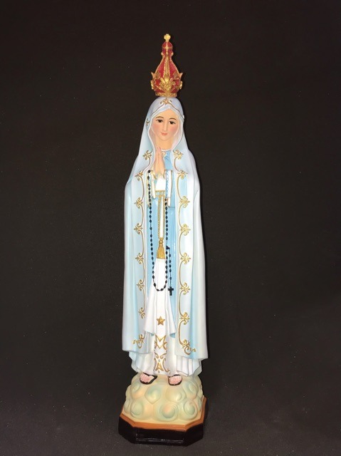 Tượng đức Mẹ Fatima 80cm (1)
