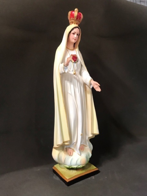 Tượng đức Mẹ Fatima Mẫu ý 70cm 03