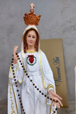 Tượng Đức Mẹ Fatima Cao 50cm Triều Thiên 06