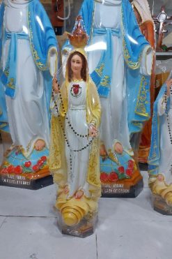 Tượng Đức Mẹ Fatima Cao 50cm Triều Thiên 07