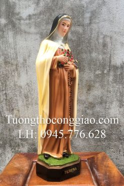 Tượng Bà Thánh Teresa Cao 40cm 02