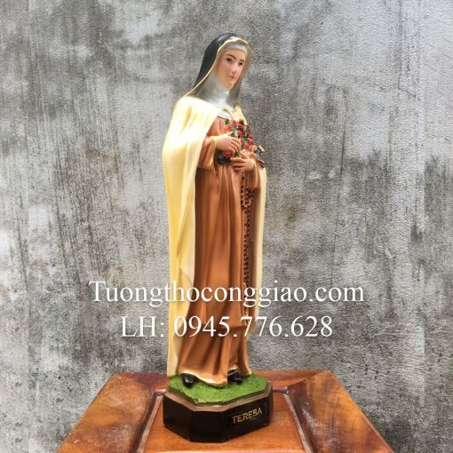 Tượng Bà Thánh Teresa Cao 40cm 02