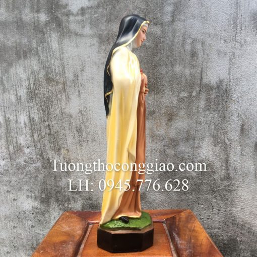 Tượng Bà Thánh Teresa Cao 40cm 03