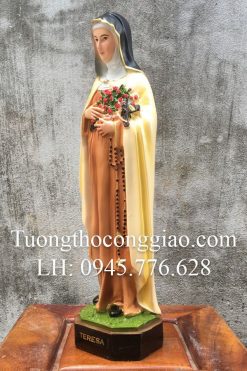 Tượng Bà Thánh Teresa Cao 40cm 05