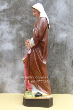 Tượng Bà Thánh Anna Cao 50cm 08