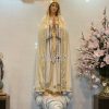 Tượng đức Mẹ Fatima Bằng Gỗ Sơn Phấn Màu