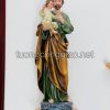Tượng Thánh Giuse Bế Chúa Bằng Composite Vẽ Tay Cao 50cm