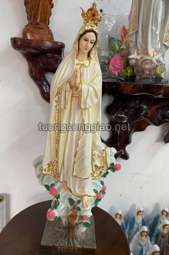 Tượng Đức Mẹ Fatima Cao 90cm 02